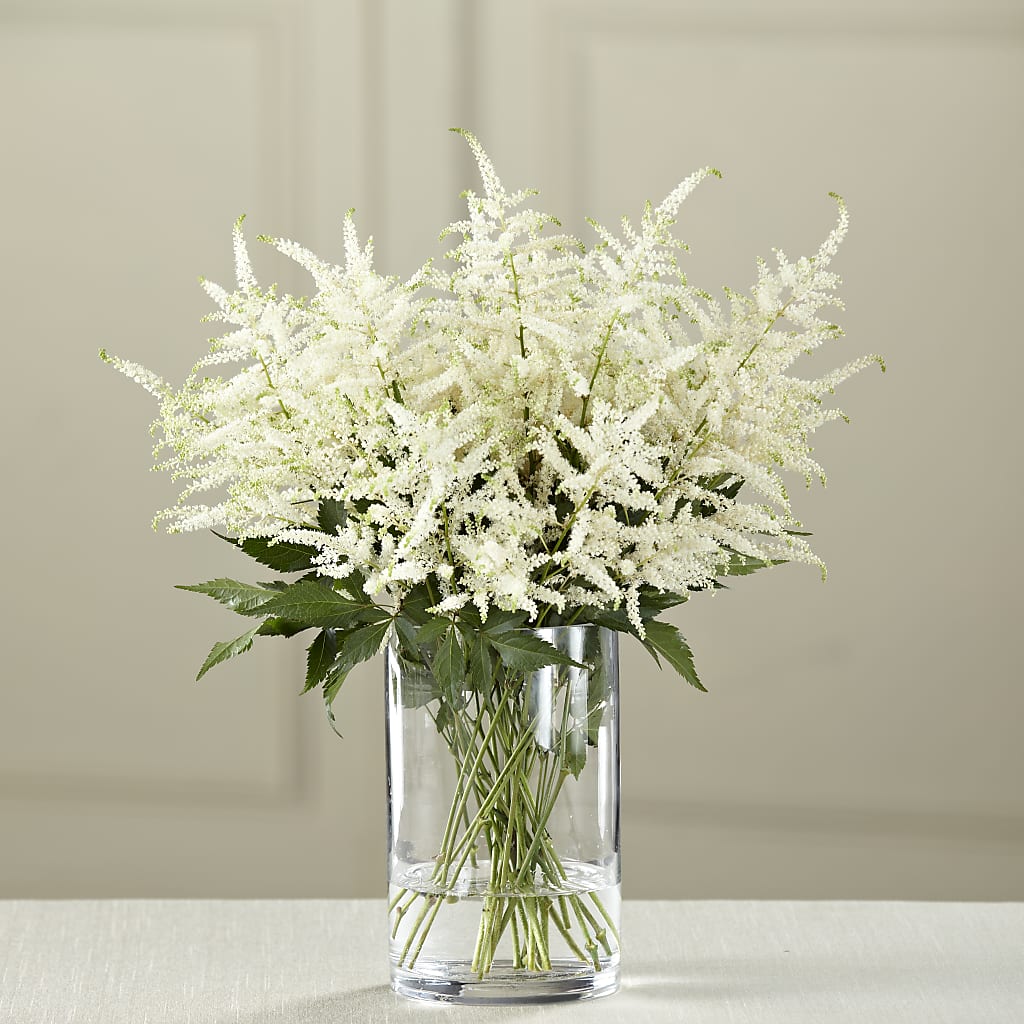 White Astilbe Bouquet – Floreria Mexico #3, Torrance CA