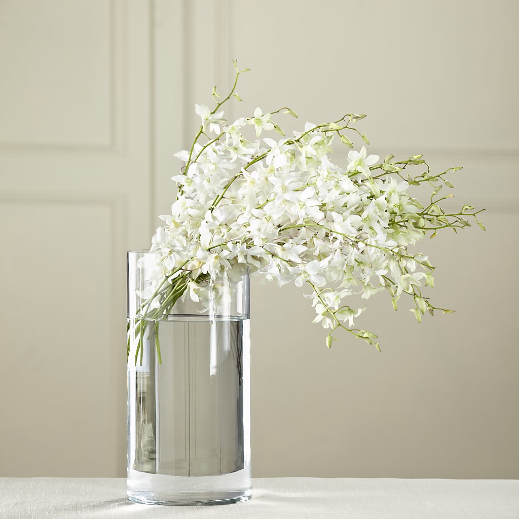 White Dendrobium Bouquet – Floreria Mexico #3, Torrance CA