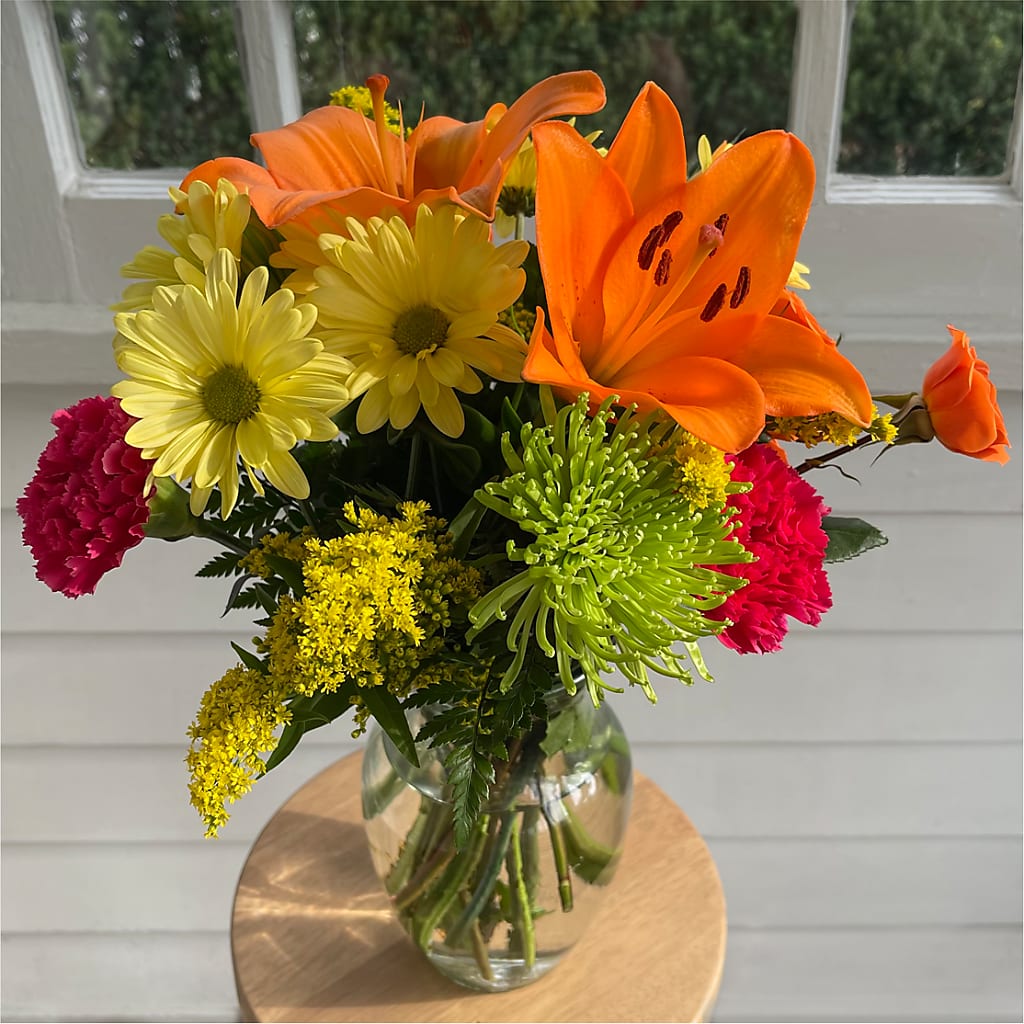 Bold & Bright – A Florist Original –  Floreria Mexico #3, Torrance CA