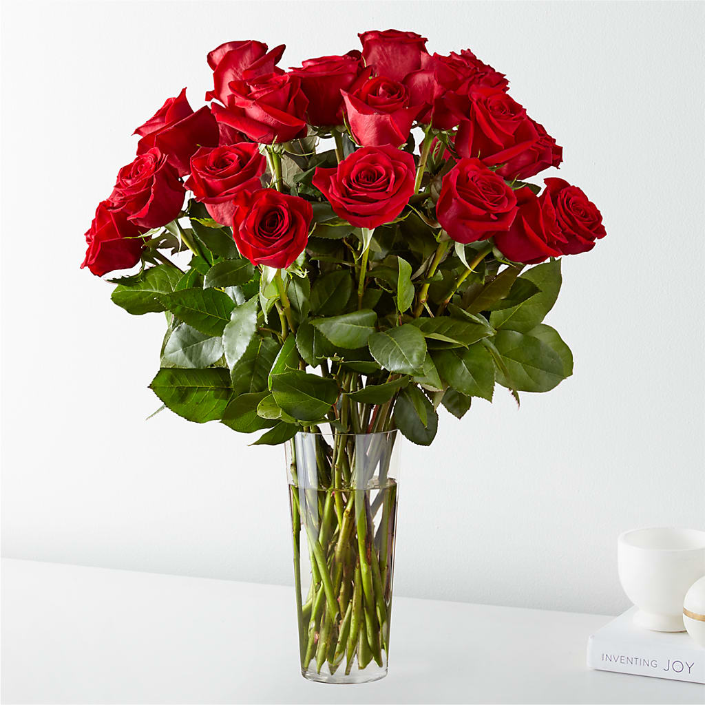 Long Stem Red Rose Bouquet