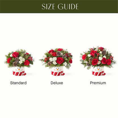 Jolly Snowman Bouquet –  Floreria Mexico #3, Torrance CA
