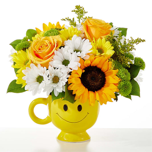 Be Happy Bouquet –  Floreria Mexico #3, Torrance CA