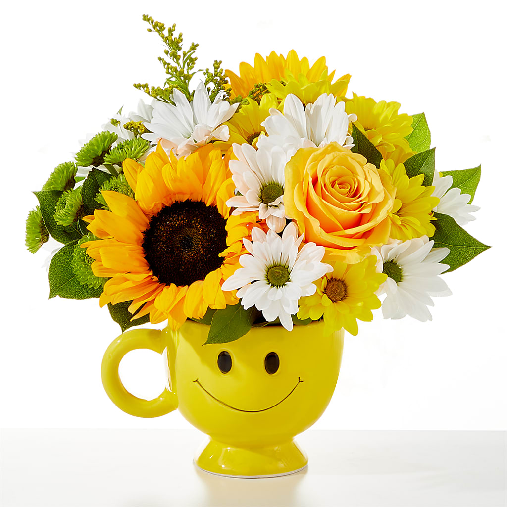 Be Happy Bouquet –  Floreria Mexico #3, Torrance CA
