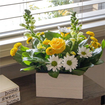 Sun Salutation Box Bouquet –  Floreria Mexico #3, Torrance CA
