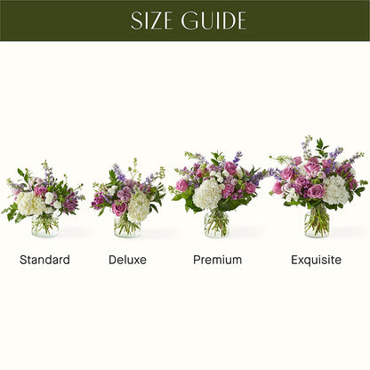 Violet Caress Bouquet –  Floreria Mexico #3, Torrance CA