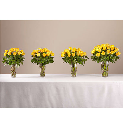 Long Stem Yellow Rose Bouquet –  Floreria Mexico #3, Torrance CA