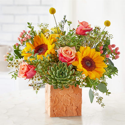 Sunflower Season Bouquet –  Floreria Mexico #3, Torrance CA