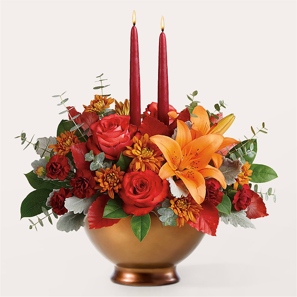Fruits of Fall Centerpiece –  Floreria Mexico #3, Torrance CA