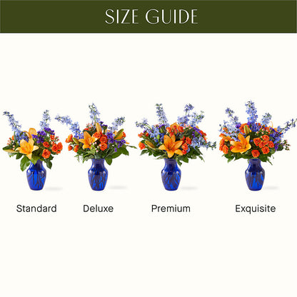 Radiant Citrus Bouquet –  Floreria Mexico #3, Torrance CA