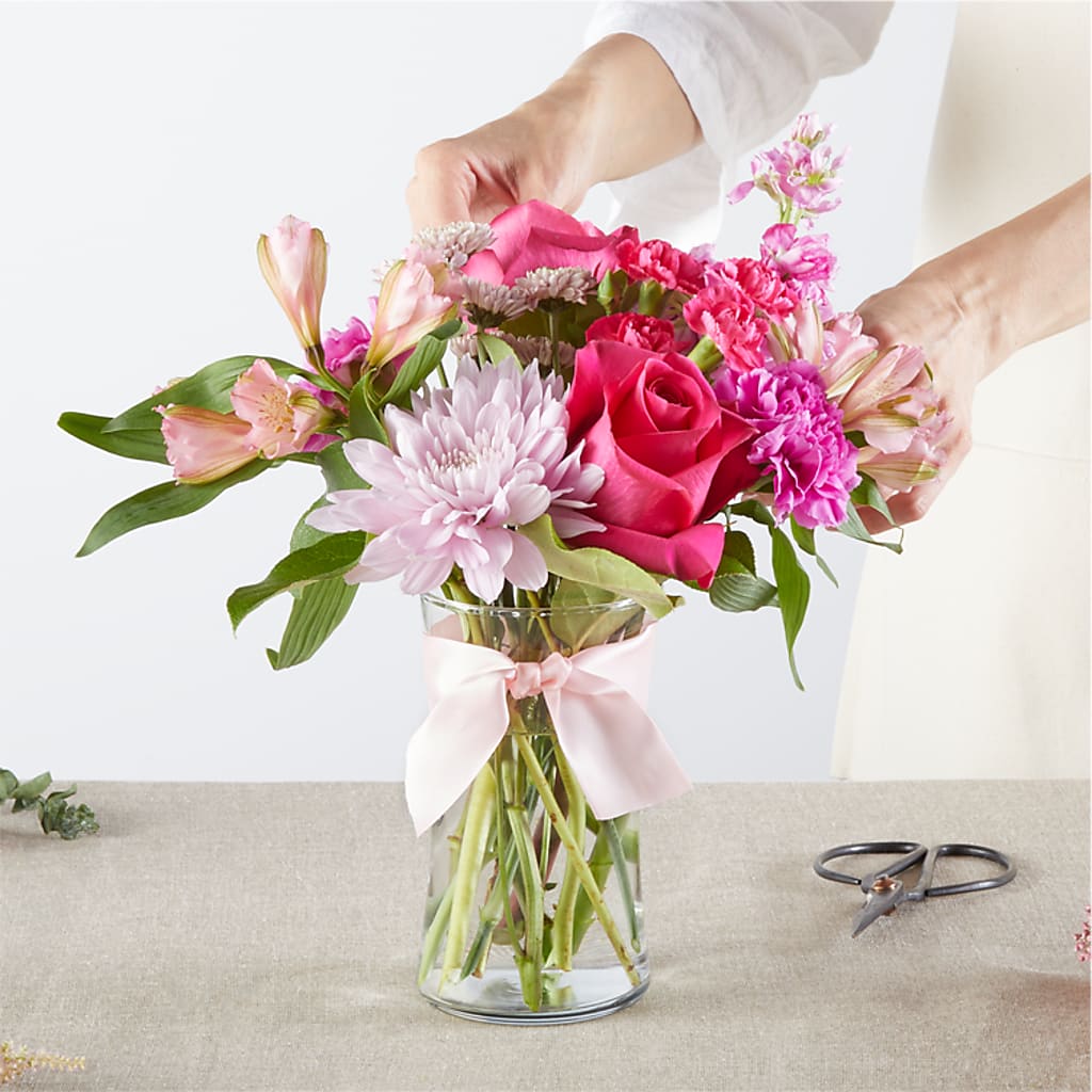 Pink Ribbon - A Florist Original –  Floreria Mexico #3, Torrance CA