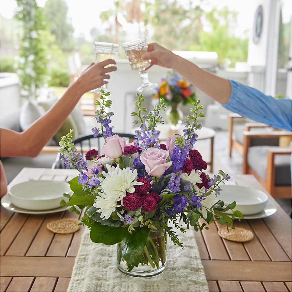 Violet Frost Bouquet –  Floreria Mexico #3, Torrance CA