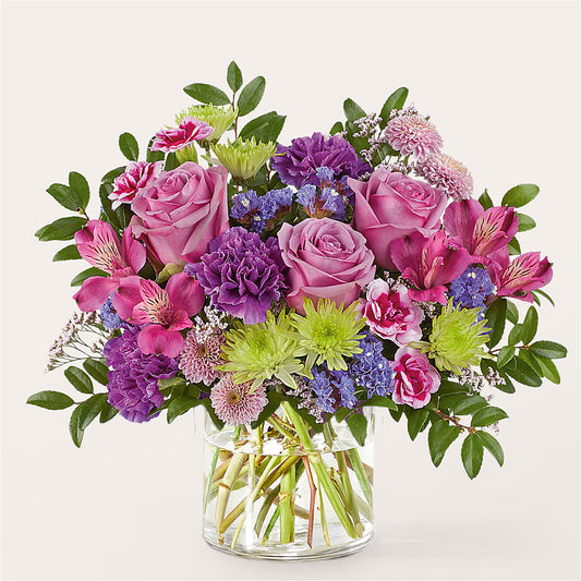 Glass Half Full Bouquet –  Floreria Mexico #3, Torrance CA