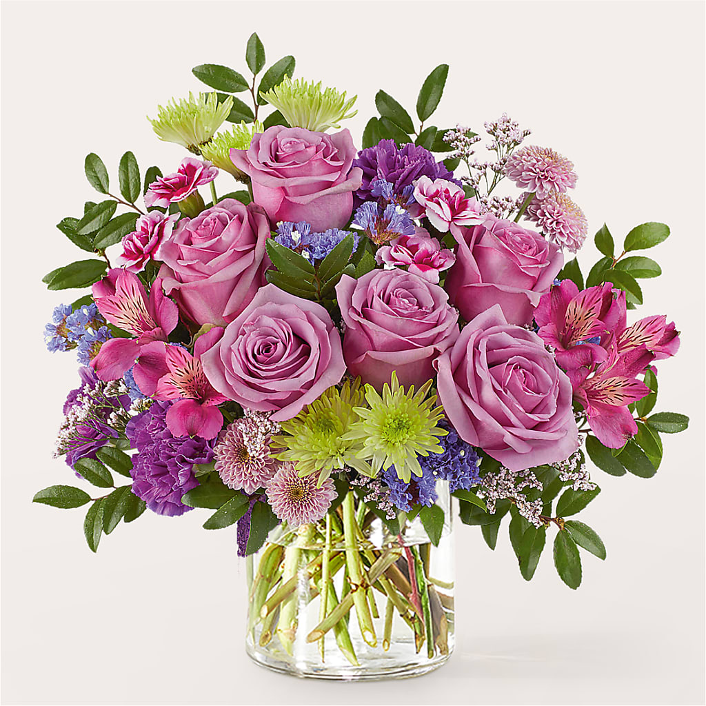 Glass Half Full Bouquet –  Floreria Mexico #3, Torrance CA