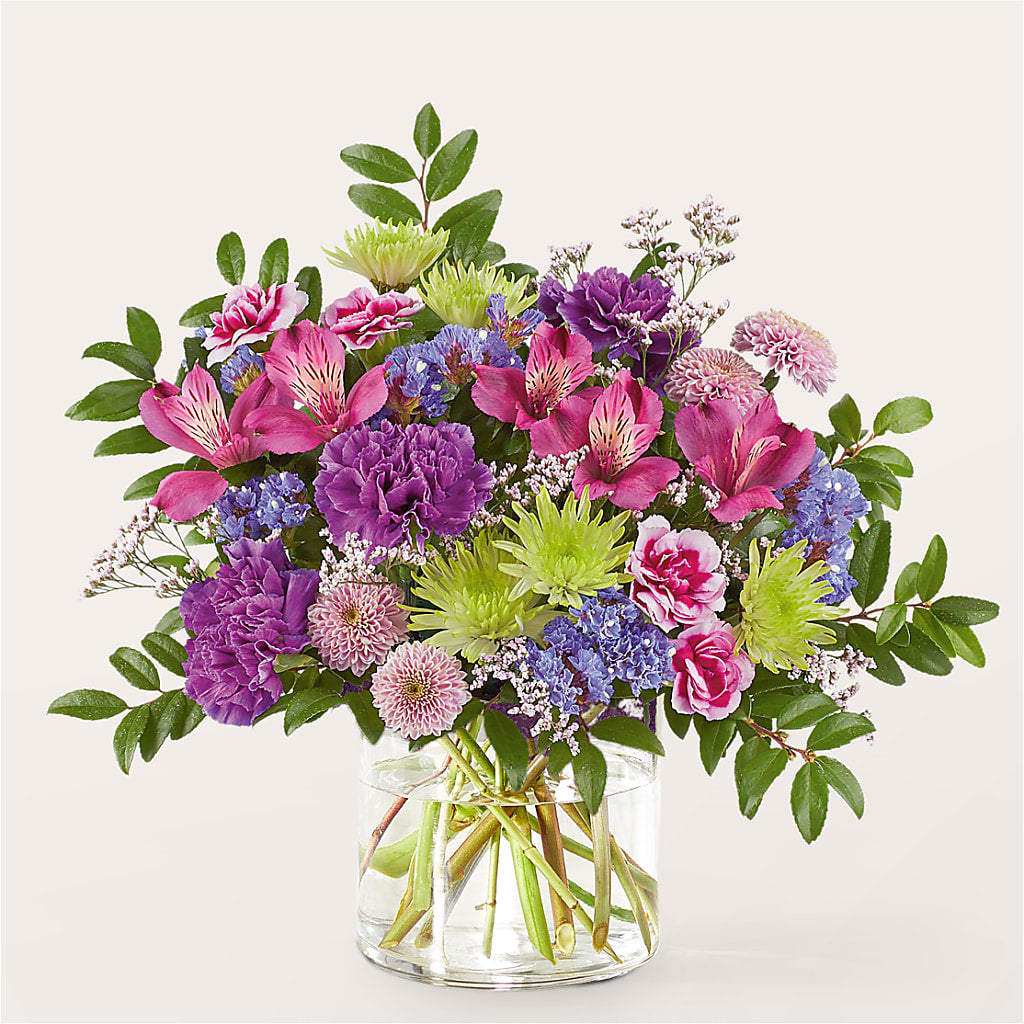 Glass Half Full Bouquet –  Floreria Mexico #3, Torrance CA