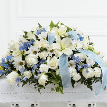 Tender Treasure Casket Spray –  Floreria Mexico #3, Torrance CA