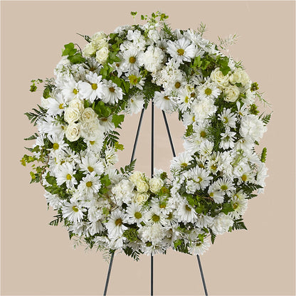 Faithful Wishes Wreath –  Floreria Mexico #3, Torrance CA