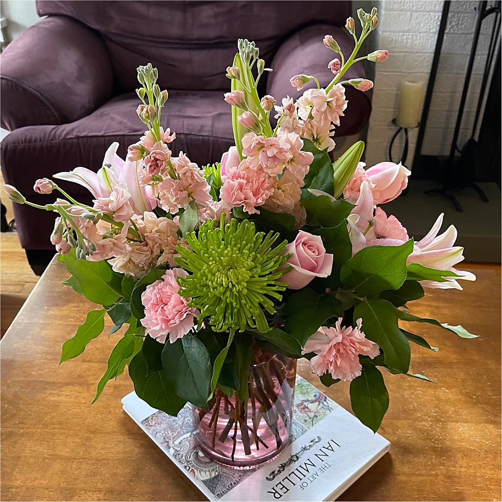 Pretty in Pink Bouquet –  Floreria Mexico #3, Torrance CA