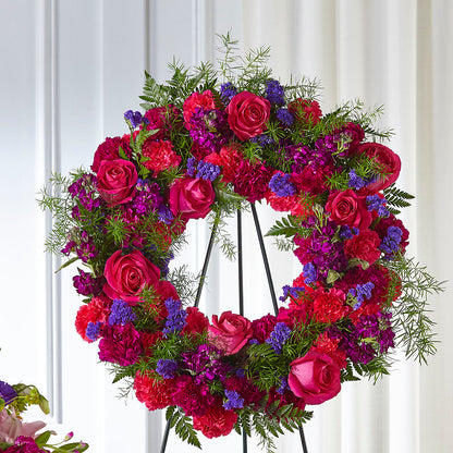 Calming Colors Wreath –  Floreria Mexico #3, Torrance CA