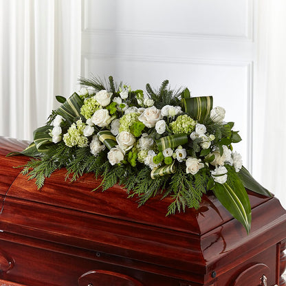 Hopeful Gesture Casket Spray –  Floreria Mexico #3, Torrance CA