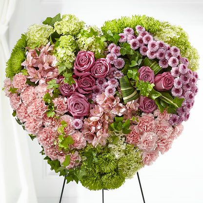 Heartwarming Standing Heart –  Floreria Mexico #3, Torrance CA