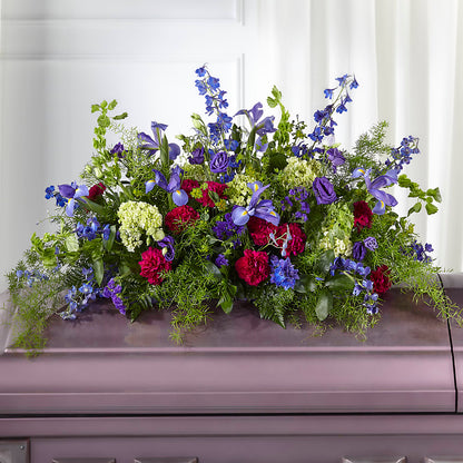 Always Treasured Casket Spray –  Floreria Mexico #3, Torrance CA
