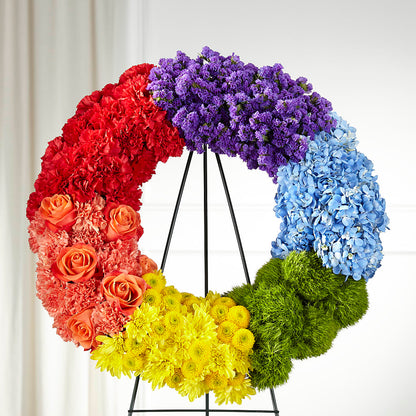 Circle of Love Wreath –  Floreria Mexico #3, Torrance CA