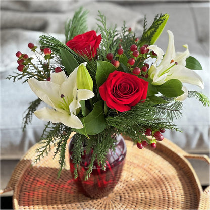 Evergreen Delight Bouquet –  Floreria Mexico #3, Torrance CA