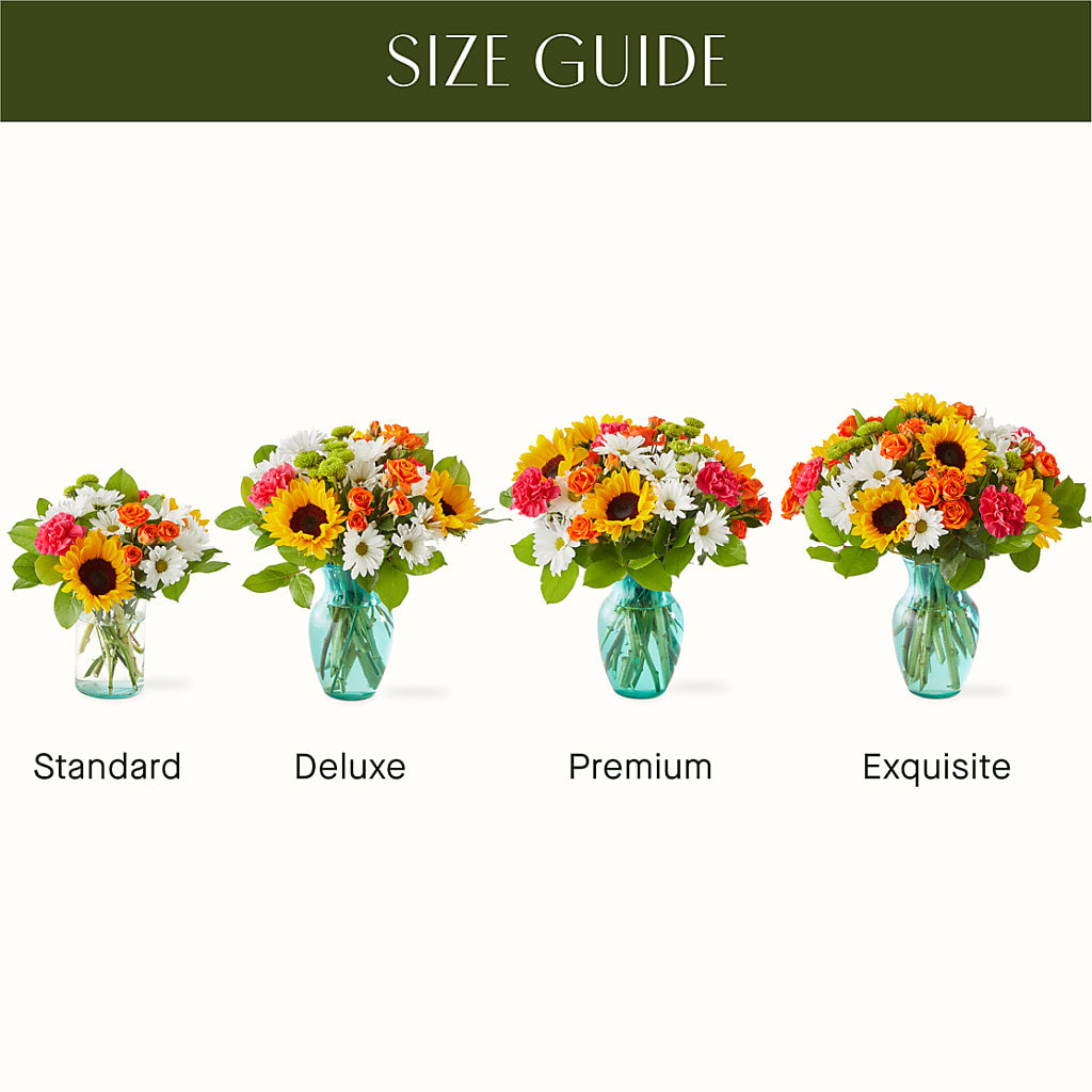Sun-drenched Blooms Bouquet –  Floreria Mexico #3, Torrance CA