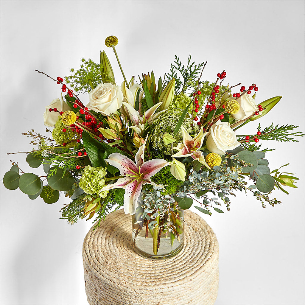 Berry & Bright Bouquet –  Floreria Mexico #3, Torrance CA