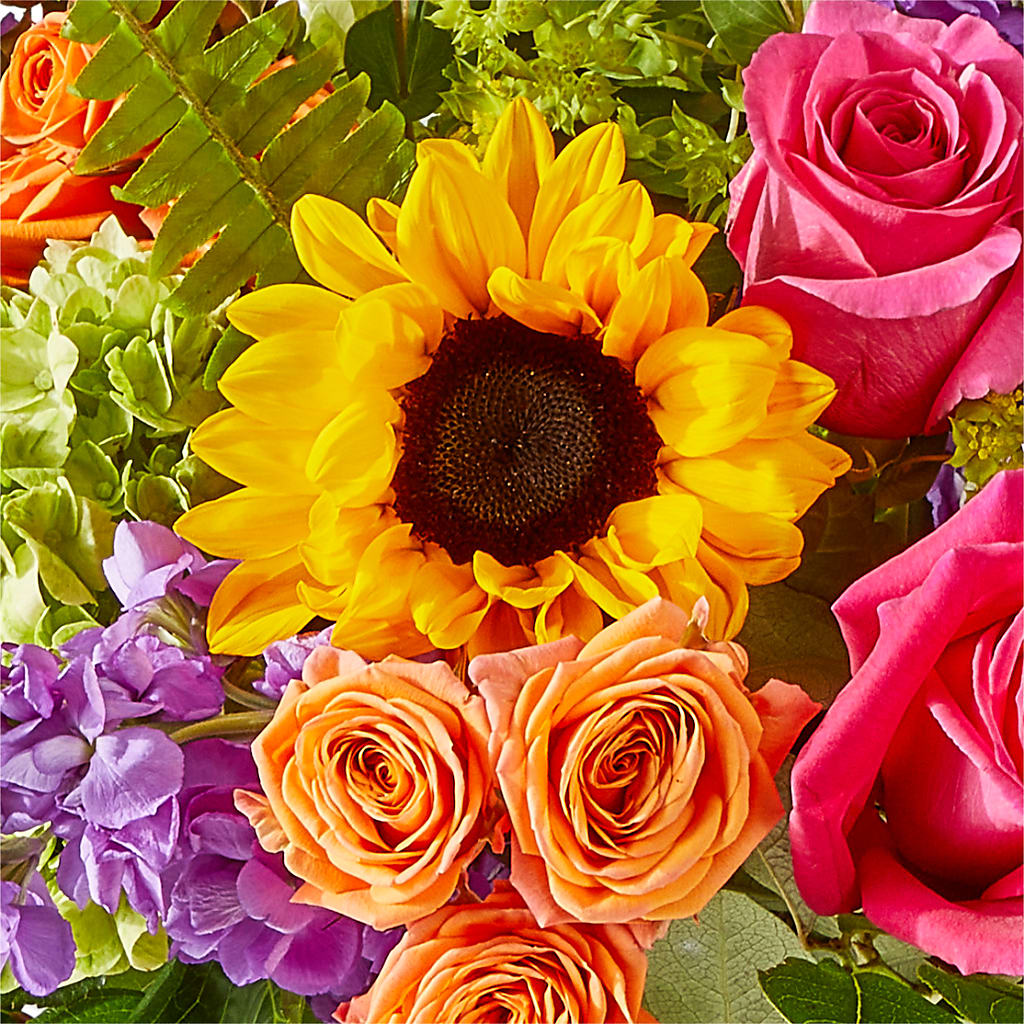 Vibrant Greetings Bouquet –  Floreria Mexico #3, Torrance CA