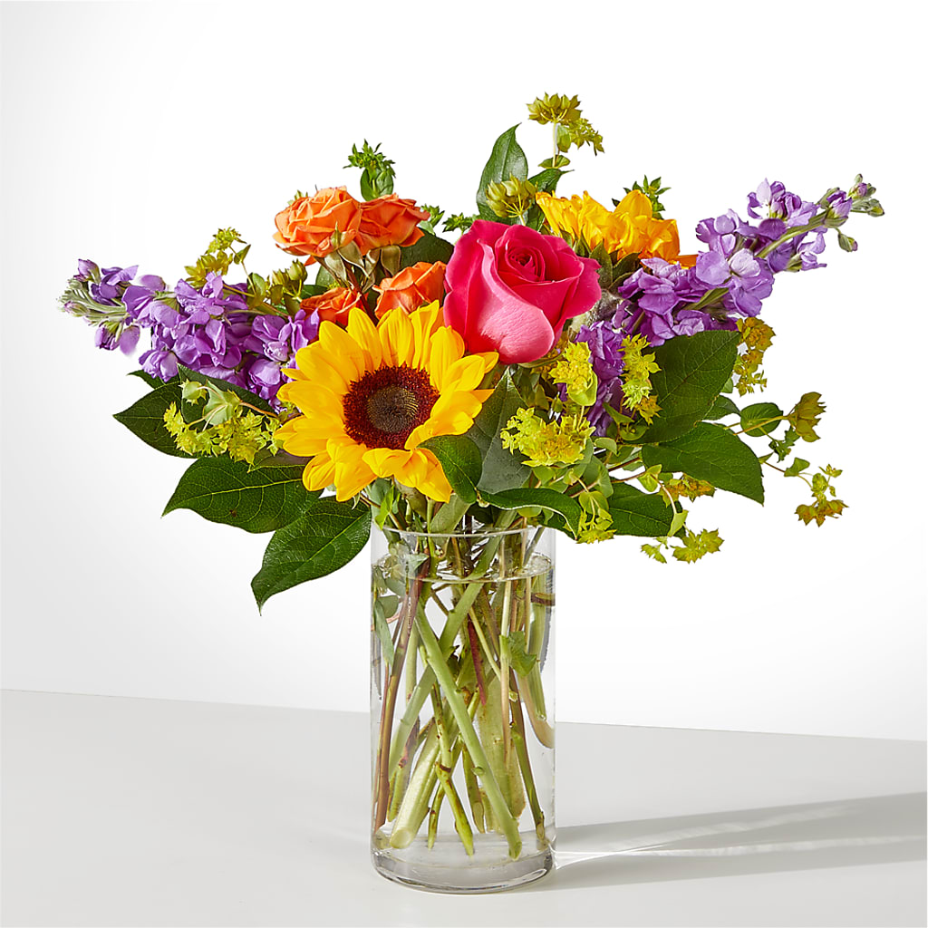 Vibrant Greetings Bouquet –  Floreria Mexico #3, Torrance CA