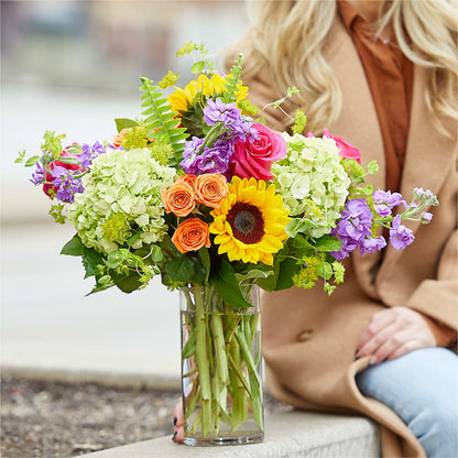 Vibrant Greetings Bouquet –  Floreria Mexico #3, Torrance CA
