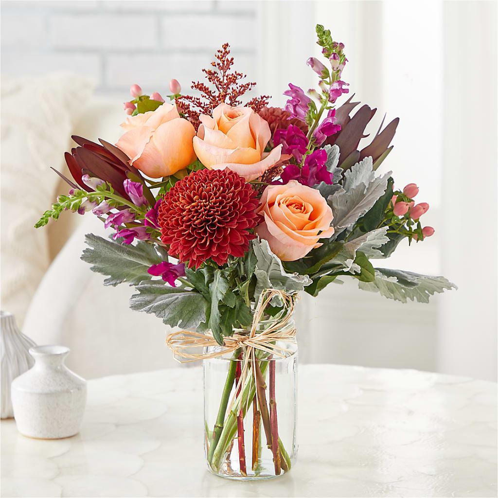 Moody Hues Bouquet –  Floreria Mexico #3, Torrance CA