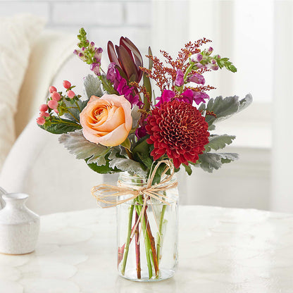 Moody Hues Bouquet –  Floreria Mexico #3, Torrance CA