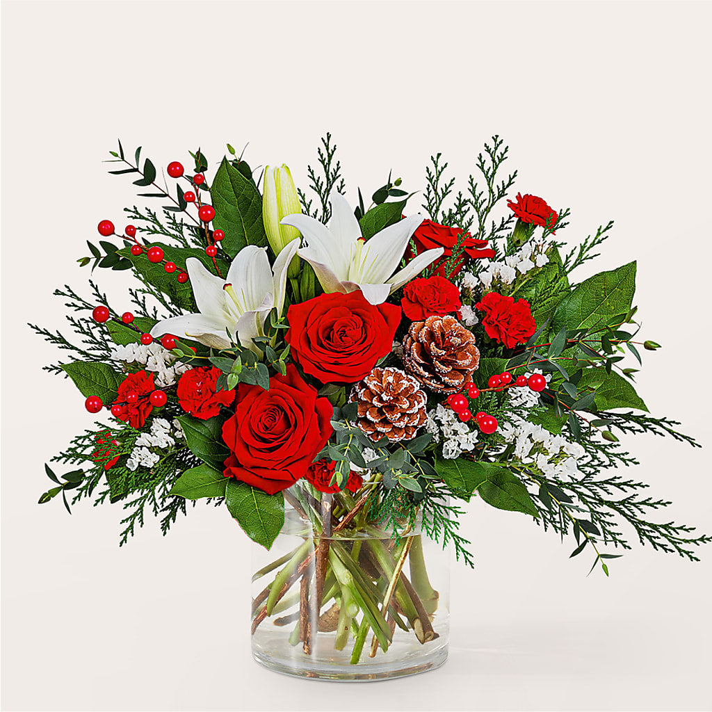 Best in Snow Bouquet –  Floreria Mexico #3, Torrance CA