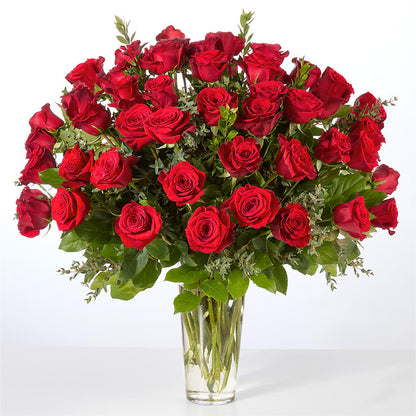 Forever Yours Fifty Stem Red Rose Bouquet –  Floreria Mexico #3, Torrance CA