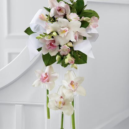 Perfect Entrance Pew Arrangement –  Floreria Mexico #3, Torrance CA