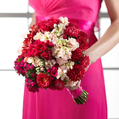 Pink Effervescence Bouquet –  Floreria Mexico #3, Torrance CA