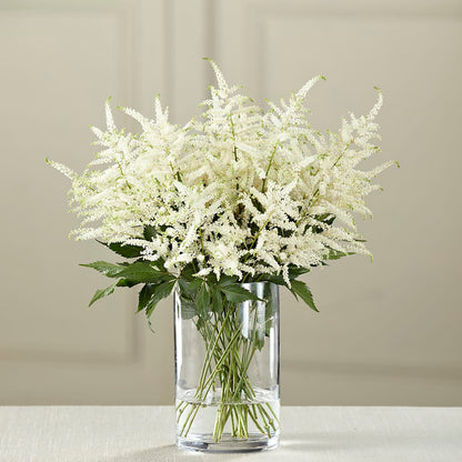 White Astilbe Bouquet –  Floreria Mexico #3, Torrance CA